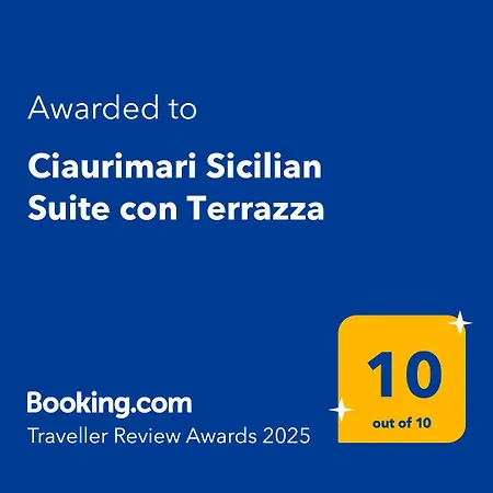 Ciaurimari Sicilian Con Terrazza Dom wakacyjny *