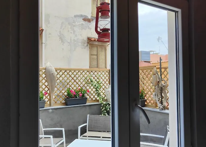 펜션 Ciaurimari Sicilian Con Terrazza