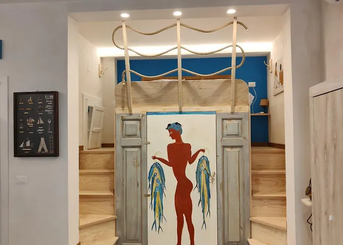 Ciaurimari Sicilian Con Terrazza 펜션 *