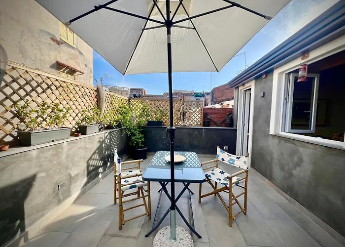 펜션 Ciaurimari Sicilian Con Terrazza *