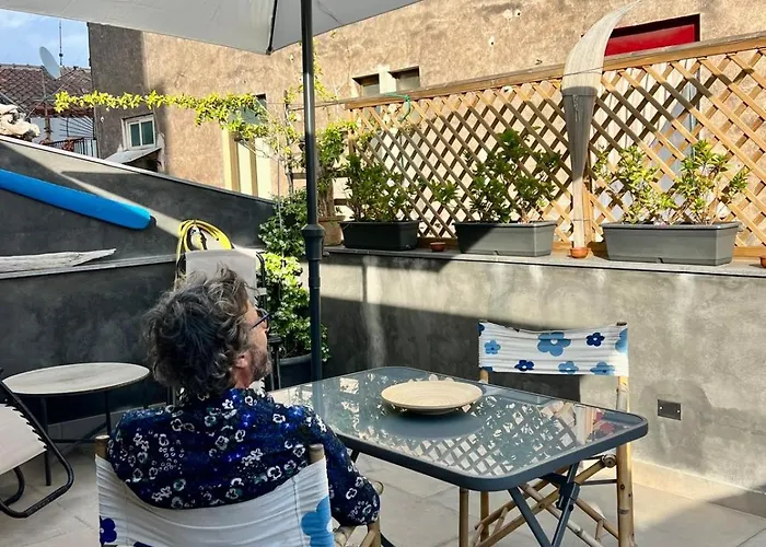 Ciaurimari Sicilian Con Terrazza 펜션 *